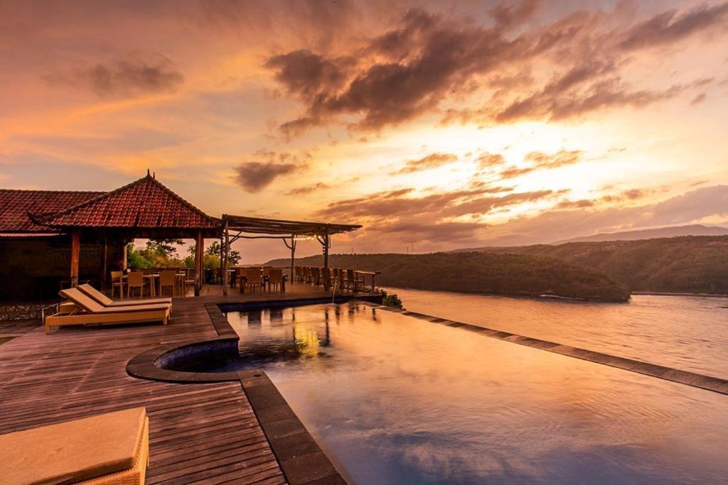 Ceningan Cliff Cottages Lembongan Esterno foto